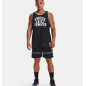 Short de bain Under Armour Baseline Noir pour homme