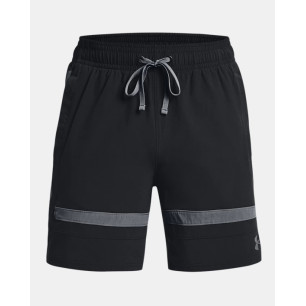 Short de bain Under Armour Baseline Noir pour homme