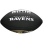 Mini Ballon de Football Américain NFL Baltimore Ravens Wilson Soft touch logo Noir