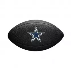 Mini Ballon de Football Américain NFL Dallas Cowboys Wilson Soft touch logo Noir
