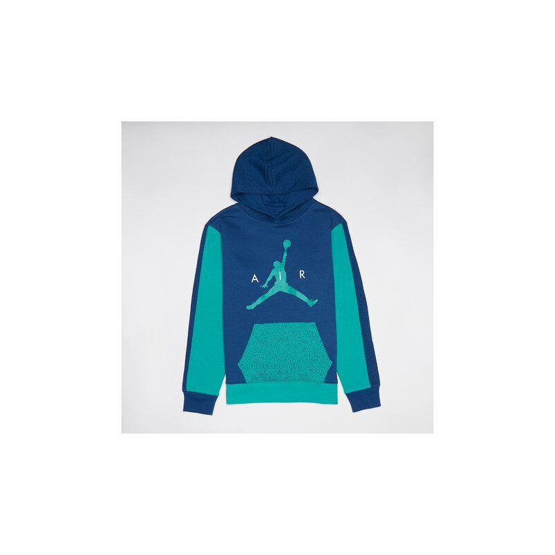 Youth's Jordan Air Speckle Fleece Hoody Bleu