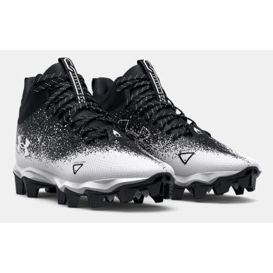 Under Armour Spotlight RM Molded Black Football Cleats – Speed and Comfort