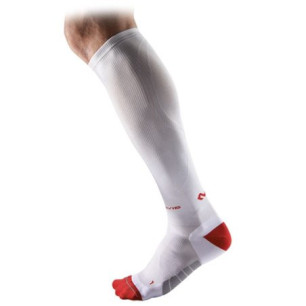Chaussettes d'effort McDavid Elite compression Blanc