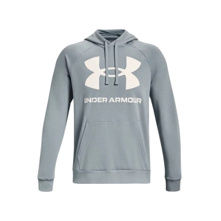 Men's Under armour Rival Fleece Big Logo Hoodie Blue