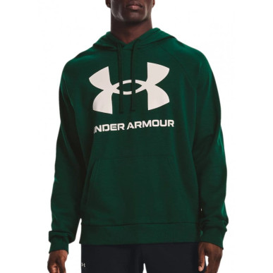 Sudadera Under armour Rival Fleece big Logo Verde