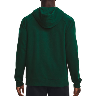 Sweat à capuche Under armour Rival Fleece Big Logo Vert