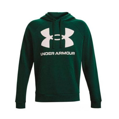 Sudadera Under armour Rival Fleece big Logo Verde