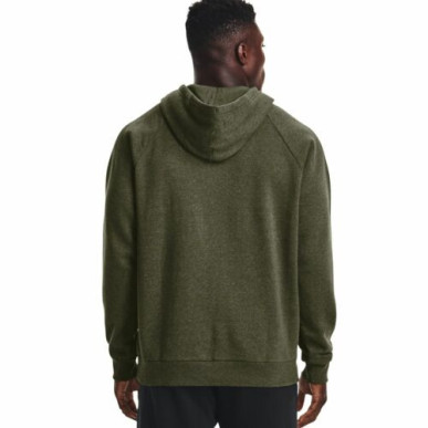 Men's Under armour Rival Fleece PO Hoodie Green