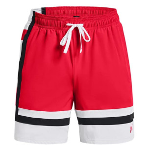 Men's Under Armour Baseline Swimming Short Red