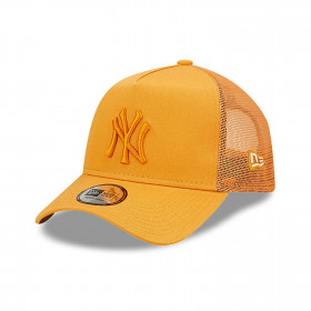 Casquette MLB New York Yankees New Era Tonal Mesh Trucker Orange