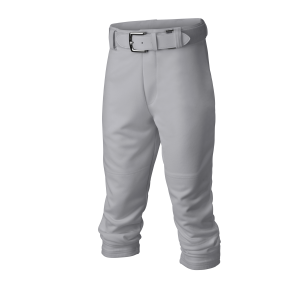 Youth's Easton Pro+ Pull up Baseball pant Grey