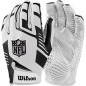 Wilson NFL Stretch Fit football glove White