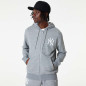Sudadera Zip MLB New York Yankees New Era Essential Gris