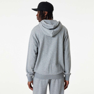 Sweat à Capuche zippé MLB New York Yankees New Era Essential Gris