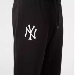 Pantalon MLB New York Yankees New Era Team Logo Jogger Noir pour homme