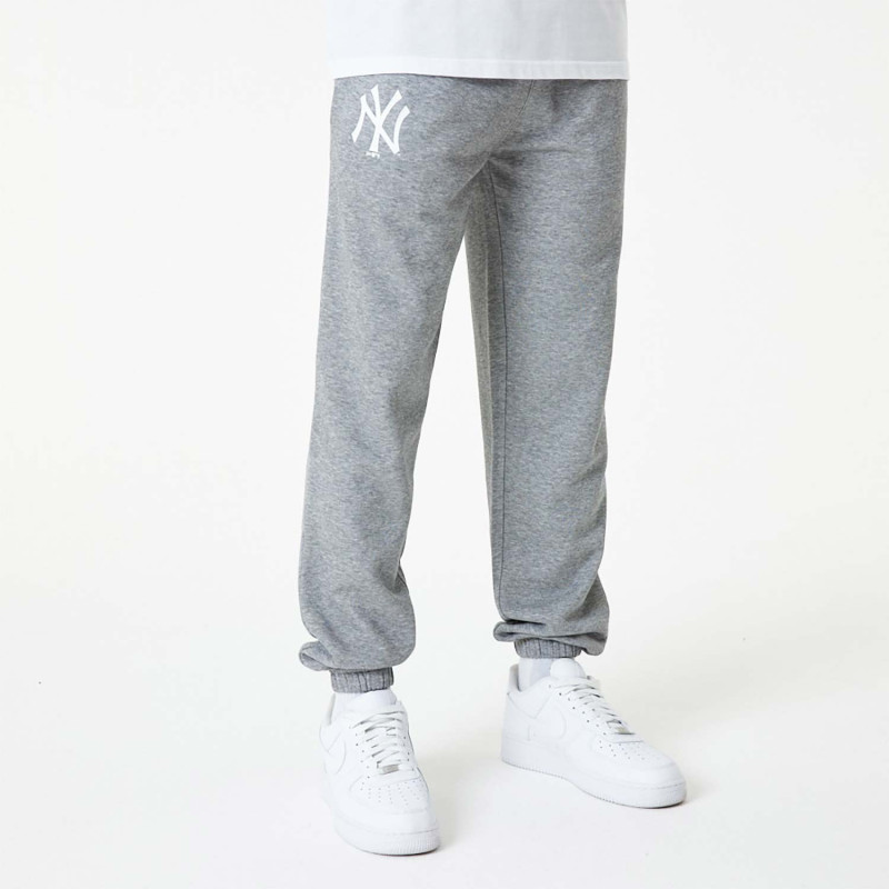Men's New Era Team Logo Jogger MLB New York Yankees Grey