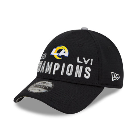 Casquette NFL Los Angeles Rams New Era NFL21 Superbowl Champions 9forty Noir