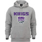 Men's New Era team logo PO Hoody NBA Sacramento Kings grey