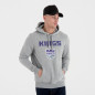 Men's New Era team logo PO Hoody NBA Sacramento Kings grey