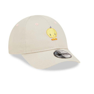 Baby's New Era Looney Tunes Tweety Bird 9Forty hat MLB Cream