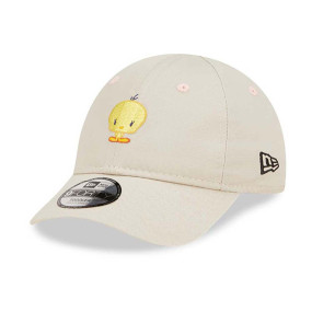 Baby's New Era Looney Tunes Tweety Bird 9Forty hat MLB Cream
