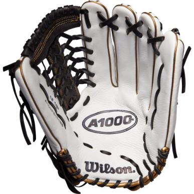 Gant de Softball Wilson A1000 Fastpich T125 12.5" Blanc
