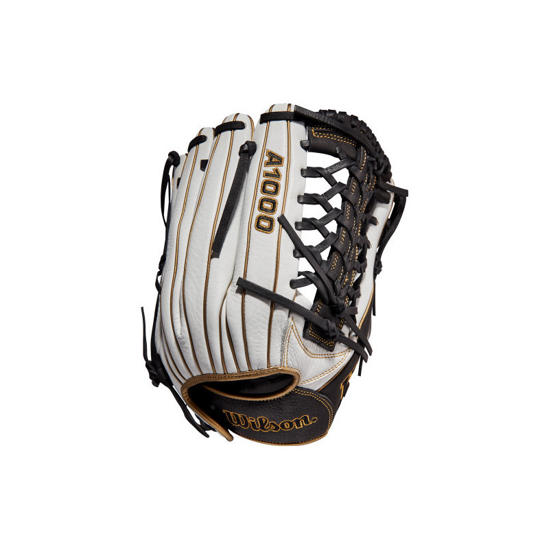 Gant de Softball Wilson A1000 Fastpich T125 12.5" Blanc Gant de Softball Wilson A1000 Fastpich T125 12.5" Blanc