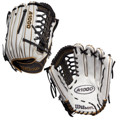 Gant de Softball Wilson A1000 Fastpich T125 12.5" Blanc