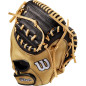 Wilson A1000 33" Mitt Baseball Catcher Glove Cream