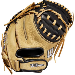 Gant de Catcher Baseball Wilson A1000 33" Mitt Crème