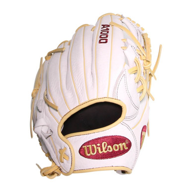 Guante de Softbol Wilson A1000 Fastpich T1175 11.75" Blanco