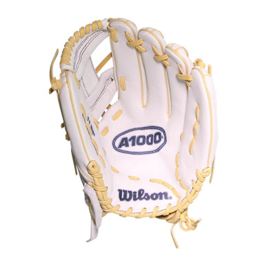 Guante de Softbol Wilson A1000 Fastpich T1175 11.75" Blanco