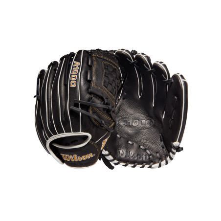 Guante de Softbol Wilson A1000 Fastpich P12 12" Negro