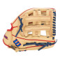Youth's Wilson A500 23 11" Cream Royal Baseball Gloves