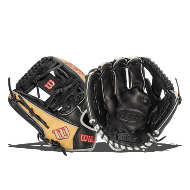 Gant de Baseball Wilson A500 23 11.5" Noir Crème Pour enfant