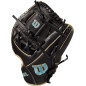 Guante de Béisbol Wilson A1000 22 DP15 11.5" Infield Negro