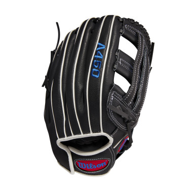 Guantes de Béisbol Wilson A450 22 12" Negro