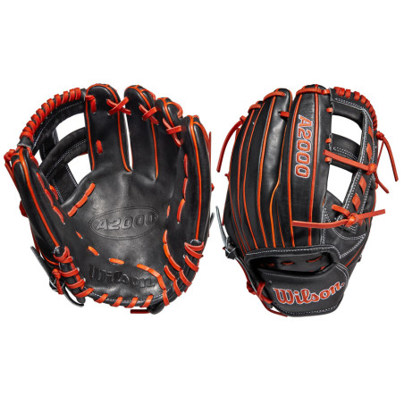 Wilson A2000 22 1716 11.5" Infield Baseball glove Black rd