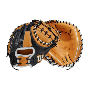 Wilson A2K 2023 M1D Superskin 33.5" Catcher Baseball glove Black