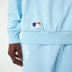 Sweat à Capuche MLB Los Angeles Dodgers New Era League Essential Oversize Bleu