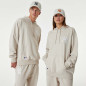 Sudadera MLB New York Yankees New Era League Essential Oversize Beige