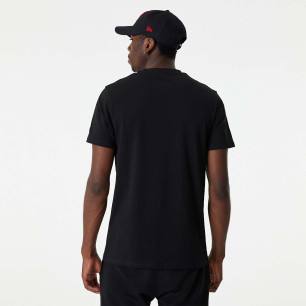 T-shirt NBA Chicago Bulls New Era Sky Print Noir pour Homme