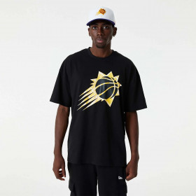 T-shirt NBA Phoenix Suns New Era Infill Logo Oversize Negro