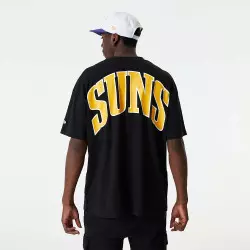 T-shirt NBA Phoenix Suns New Era Infill Logo Oversize Negro