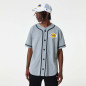 Camiseta de beisbol NBA Los Angeles Lakers New era Gris