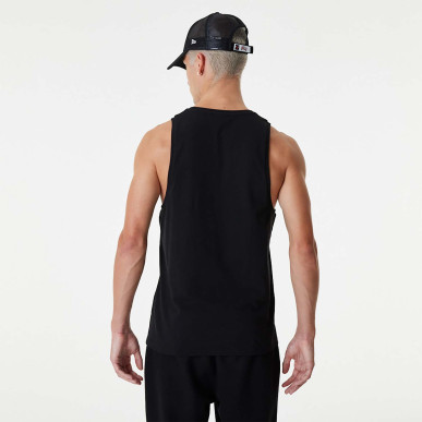 Men's NBA Chicago Bulls New Era Sky Print Tank Black