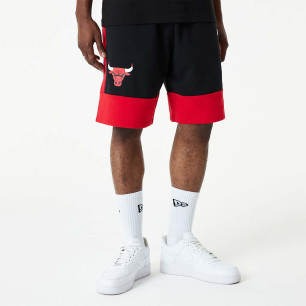 Short NBA Chicago Bulls New Era Colour Block negro