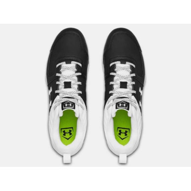 Under armour Lead Off low baseball cleats molded Black