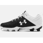 Under armour Lead Off low baseball cleats molded Black