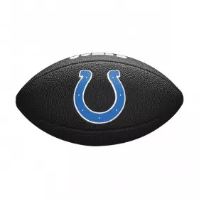 Mini Ballon de Football Américain NFL Indianapolis Colts Wilson Soft touch logo Noir